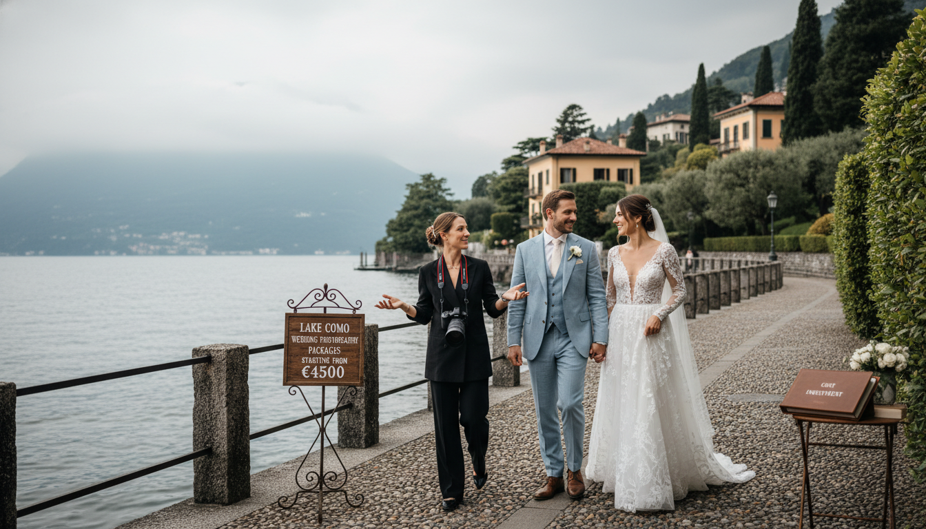 Hero image for Lake Como Wedding Photographer Cost: What to Expect in 2026
